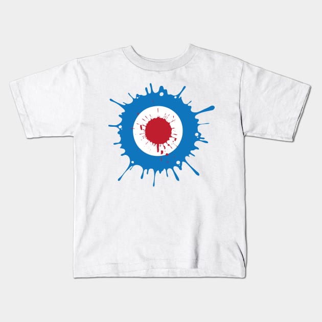 MOD SPLAT Kids T-Shirt by trev4000